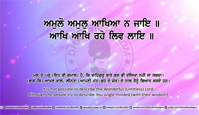 Sri Guru Granth Sahib Ji Arth Ang 5 post 26