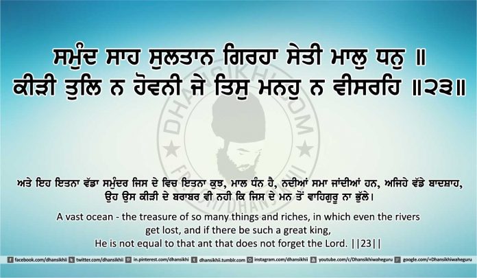 Sri Guru Granth Sahib Ji Arth Ang 5 post 5