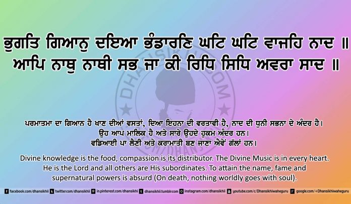 Sri Guru Granth Sahib Ji Arth Ang 6 post 20