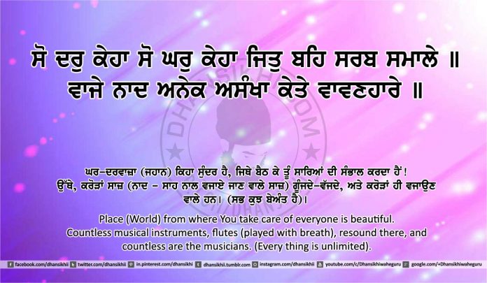 Sri Guru Granth Sahib Ji Arth Ang 6 post 7