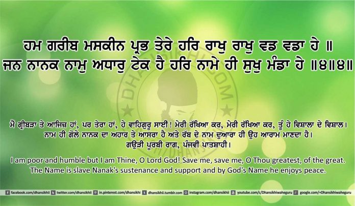 Sri Guru Granth Sahib Ji Arth Ang 13 post 11