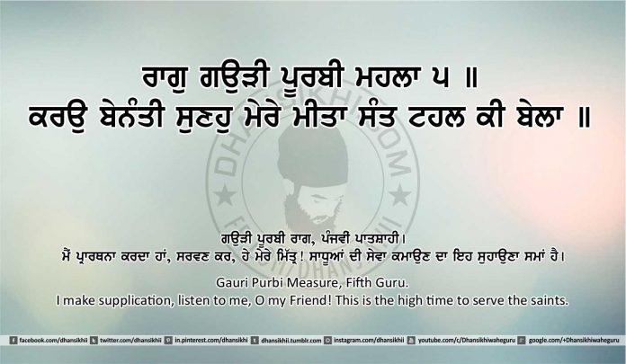 Sri Guru Granth Sahib Ji Arth Ang 13 post 12