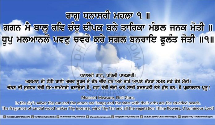Sri Guru Granth Sahib Ji Arth Ang 13 post 1