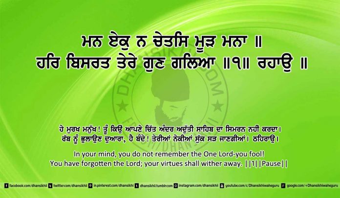 Sri Guru Granth Sahib Ji Arth Ang 12 post 4