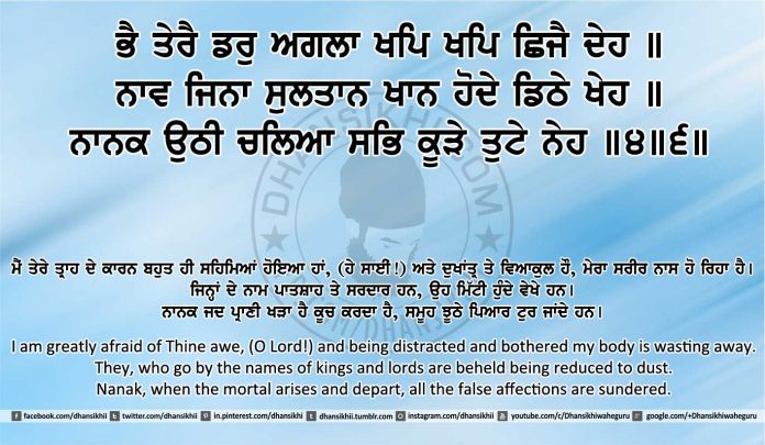 Sri Guru Granth Sahib Ji Arth Ang 16 post 10