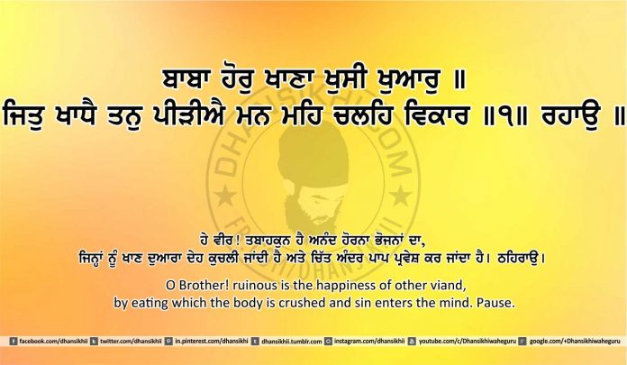 Sri Guru Granth Sahib Ji Arth Ang 16 post 13