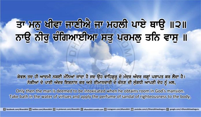 Sri Guru Granth Sahib Ji Arth Ang 16 post 1