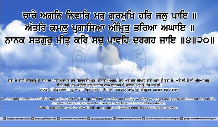 Sri Guru Granth Sahib Ji Arth Ang 22 post 1