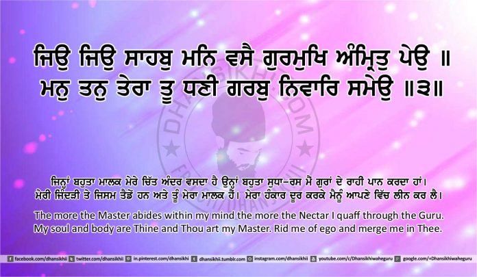 Sri Guru Granth Sahib Ji Arth Ang 20 post 7