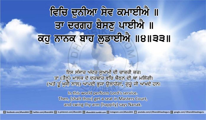 Sri Guru Granth Sahib Ji Arth Ang 26 post 1