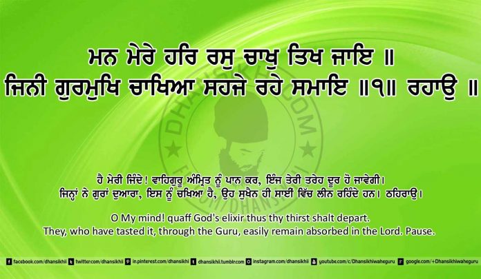 Sri Guru Granth Sahib Ji Arth Ang 26 post 5