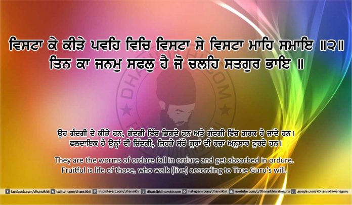 Sri Guru Granth Sahib Ji Arth Ang 28 post 9