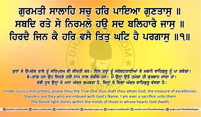 Sri Guru Granth Sahib Ji Arth Ang 27 post 13