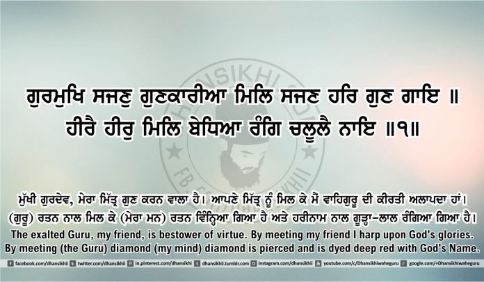 Sri Guru Granth Sahib Ji Arth Ang 40 post 10