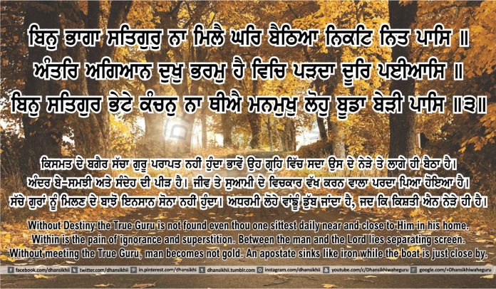 Sri Guru Granth Sahib Ji Arth Ang 40 post 13