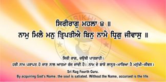 Ang 40 post 3 Sri Guru Granth Sahib Ji Arth Ang 40 post 3