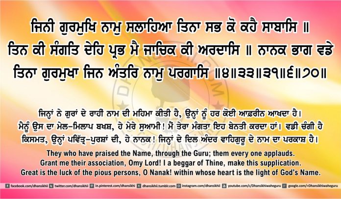 Sri Guru Granth Sahib Ji Arth Ang 42 post 3