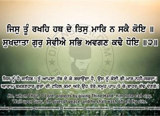 Ang 43 post 16 Sri Guru Granth Sahib Ji Arth Ang 43 post 16