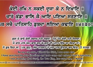 Ang 43 post 6 Sri Guru Granth Sahib Ji Arth Ang 43 post 6