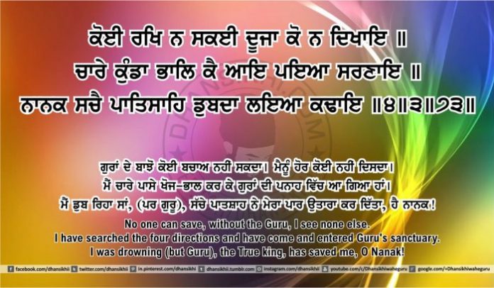 Sri Guru Granth Sahib Ji Arth Ang 43 post 6