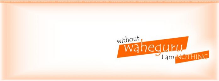 FB Covers - Without Waheguru I Am Nothing