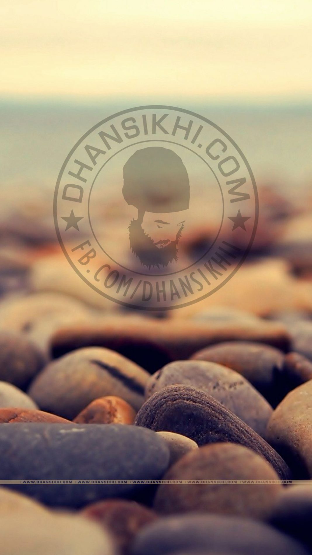 Dhansikhi logo with stones