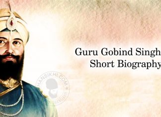 Guru Gobind Singh Ji’s Short Biography Guru Gobind Singh Ji’s Short Biography