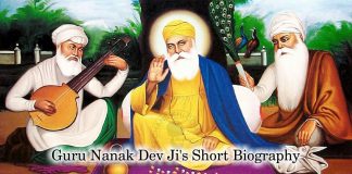 Guru Nanak Dev Ji's Short Biography