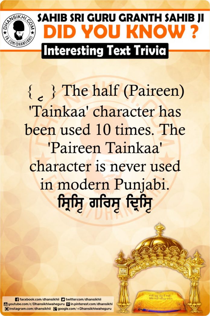 Gurbani GK - Did You Know ?