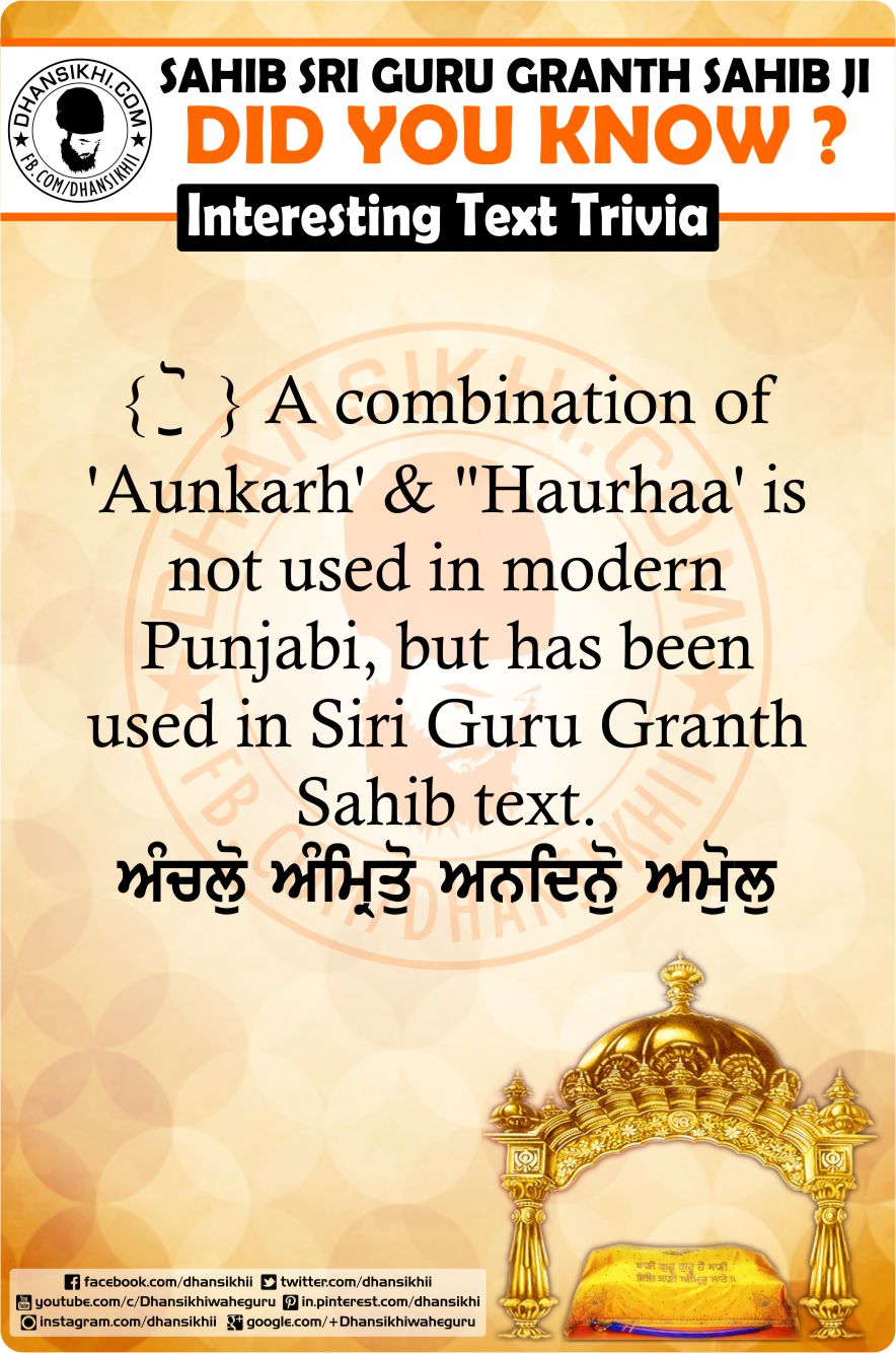 Gurbani GK Did You Know 22