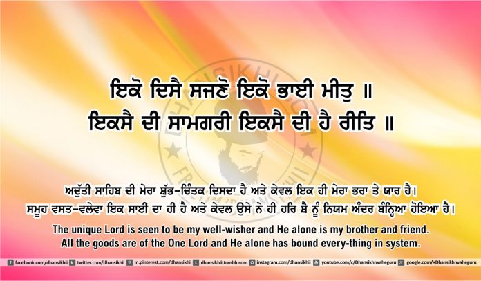 Sri Guru Granth Sahib Ji Arth Ang 44 post 3