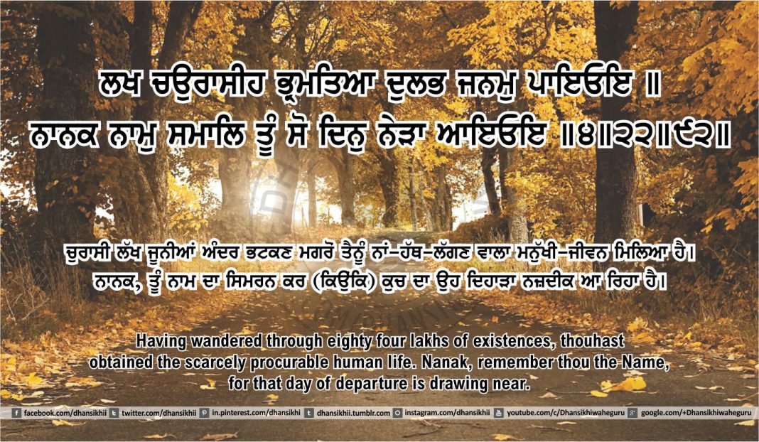 Sri Guru Granth Sahib Ji Arth Ang 50 post 13