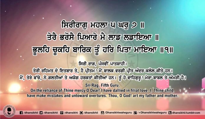 Sri Guru Granth Sahib Ji Arth Ang 51 post 16 Gurbani Quotes, Sikh Photos, Gurmukhi Quotes, Gurbani Arth, Waheguru, HD Sikh Wallpaper Sri Guru Granth Sahib Ji Arth Ang 51 post 16