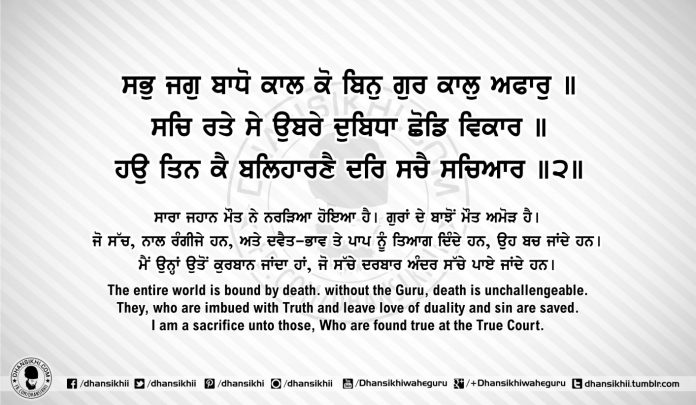 Sri Guru Granth Sahib Ji Arth Ang 55 post 8