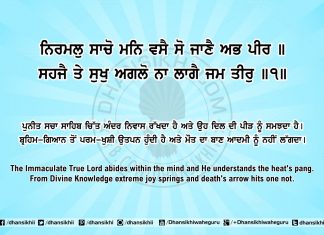 Ang 57 post 5 Sri Guru Granth Sahib Ji Arth Ang 57 post 5