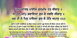 Sri Guru Granth Sahib Ji Arth Ang 61 Post 2