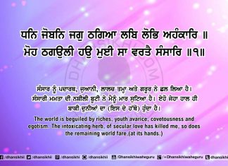 Ang 61 Post 7 Sri Guru Granth SahibJi Arth Ang 61 Post 7