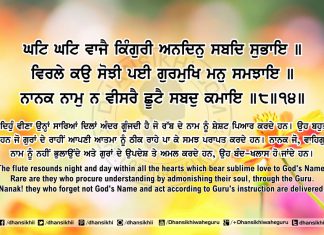 Ang 62 Post 12 Sri Guru Granth Sahib Ji Arth Ang 62 Post 12