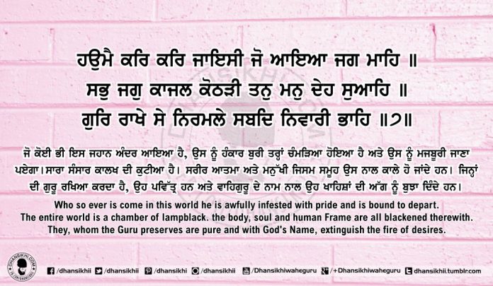 Sri Guru Granth Sahib Ji Arth Ang 63 Post 15