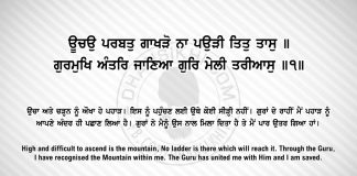 Ang 63 Post 8 Sri Guru Granth Sahib Ji Arth Ang 63 Post 8