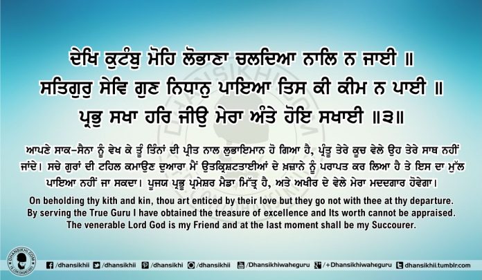 Sri Guru Granth Sahib Ji Arth Ang 65 Post 1