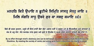 Ang 65 Post 13 Sri Guru Granth Sahib Ji Arth Ang 65 Post 13