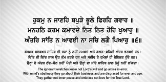 Ang 66 Post 8 Sri Guru Granth Sahib Ji Arth Ang 66 Post 8