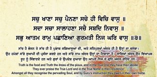 Sri Guru Granth Sahib Ji Arth Ang 69 Post 13