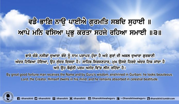 Sri Guru Granth Sahib Ji Arth Ang 69 Post 4