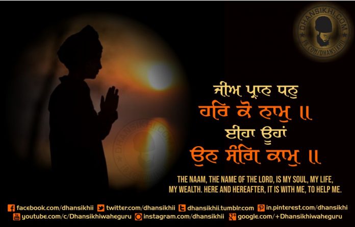 Gurbani Quotes - Jeea Praan Dhhan Har
