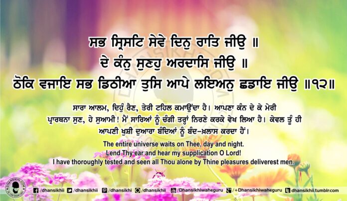 Sri Guru Granth Sahib Ji Arth Ang 74 Post 2, Gurbani Quotes, Sikh Photos, Gurmukhi Quotes, Gurbani Arth, Waheguru, HD Sikh Wallpaper Sri Guru Granth Sahib Ji Arth Ang 74 Post 2