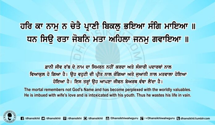 Sri Guru Granth Sahib Ji Arth Ang 75 Post 5