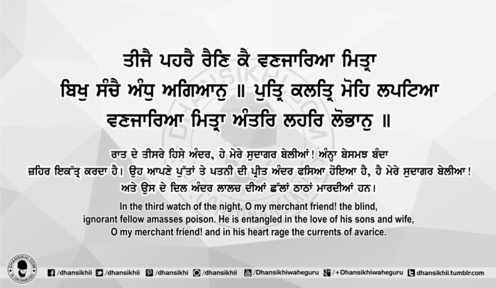 Sri Guru Granth Sahib Ji Arth Ang 77 Post 11