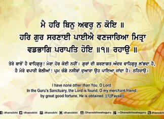 Sri Guru Granth Sahib Ji Arth Ang 81 Post 14 Sri Guru Granth Sahib Ji Arth Ang 81 Post 14